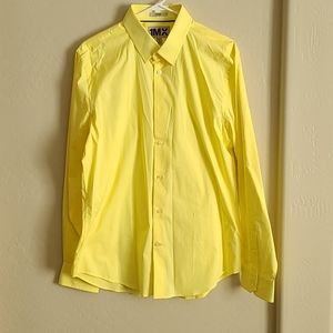 Men's Classic Solid Stretch Cotton 1Mx Dress Shirt